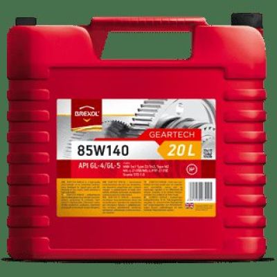 Масло трансмиссионное Brexol Geartech EP 85W140, 20л (48391050974)