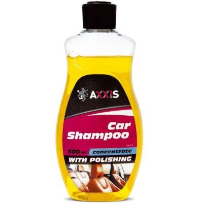 Автошампунь Axxis с полиролем концентрат 500мл (48021013936) (VSB-078)