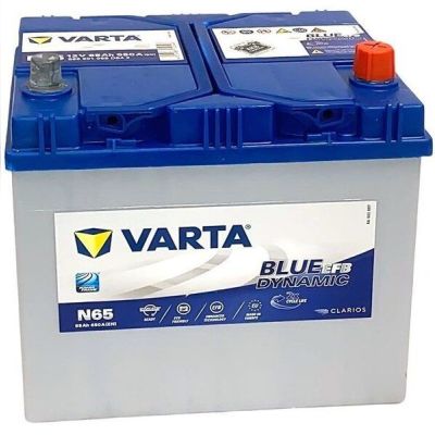 Автомобильный аккумулятор Varta 65Ah-12v BD (N65) EFB, R+, EN650 Азия (5237301198) (565 501 065)