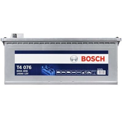 Автомобильный аккумулятор Bosch 140Ah-12v (T4076), обратн, EN800 (5237808869)