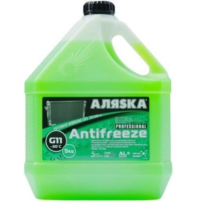 Антифриз Аляsка Antifreeze -30°C Зеленый 5кг (48021373736)