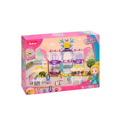 Конструктор Sluban Girls Dream Girls Dream Кафе 358 деталей (M38-B0972)
