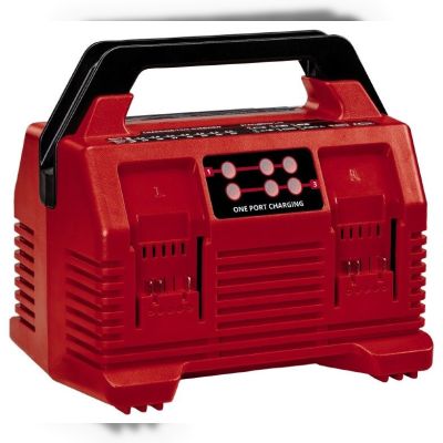Зарядний пристрій для чотирьох акумуляторів Einhell 2x2 Power X-Quattrocharger 4А (4512102)