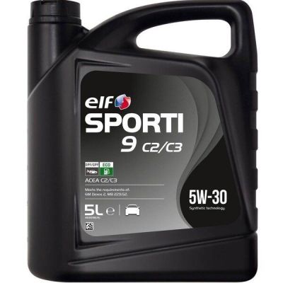 Масло моторное Elf Sporti 9 C2/C3 5W-30, 5л (41071120997) (214253)