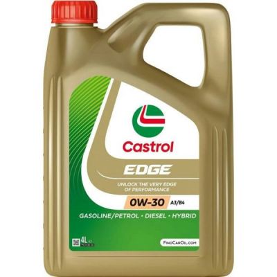 Масло моторное Castrol Edge 0W-30 A3/B4, 4л (4107436752) (15334C)
