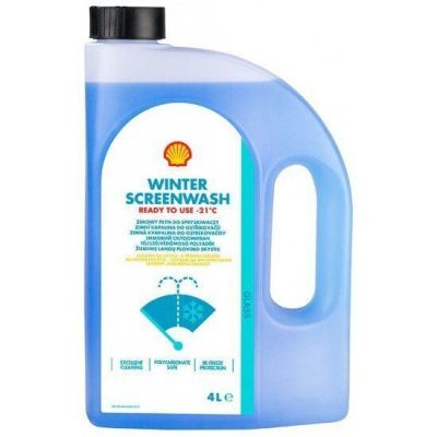 Омыватель Shell зимний Winter Screenwash -20°C 4л (4107297906) (AS10A)