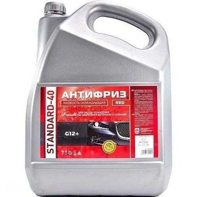 Антифриз Дорожня Карта G12+ Standard -40°C°C Long Life Красный 4,5кг (4802877307)
