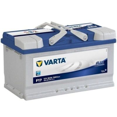 Автомобильный аккумулятор Varta 80Ah-12v BD (F17), R+, EN740 (5237292178)