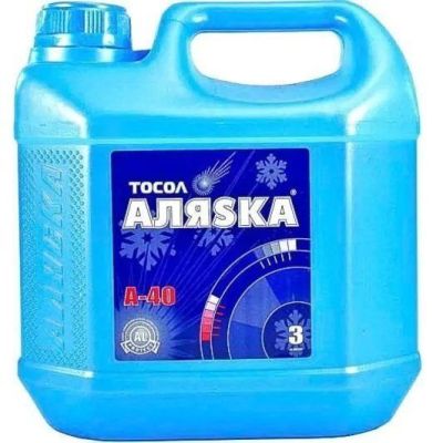 Тосол Аляsка Эко А-40 3л / 2,85кг (48021173) (9001)
