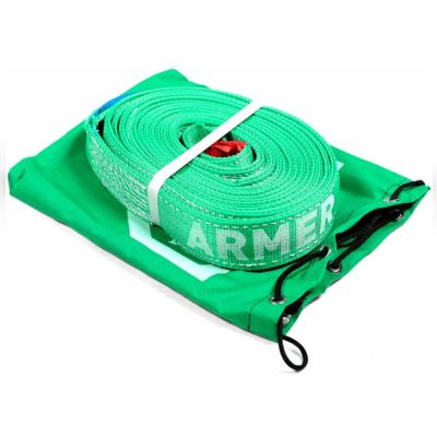 Трос буксировочный Armer 10т, лента 50мм, 6м, Зеленый (49051303289) (ARM-105)