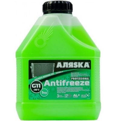 Антифриз Аляsка Antifreeze -30°C Зеленый 1кг (48021373735)