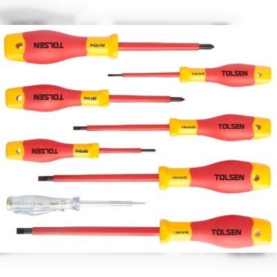 Комплект викруток діелектричних 8 шт. Premium Tolsen (V32408)