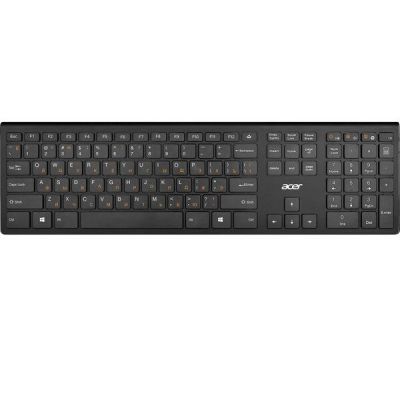 Клавиатура Acer OKR020, 109key, WL, EN/UKR/RU, Black (ZL.KBDEE.011)