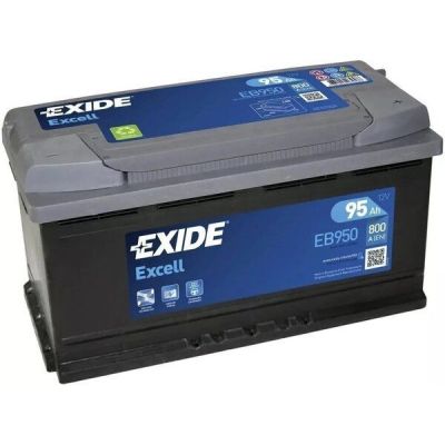 Автомобильный аккумулятор Exide 95Ah-12v ExcelL+, R+, EN800 (5237607321) (EB950)