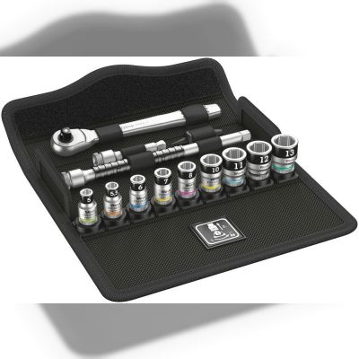 Набір з тріскачкою Wera Zyklop Metal, 8100 SA 12 HF, 1/4 "(05003756001)