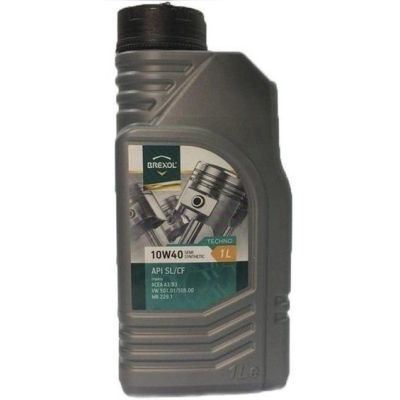 Масло моторное Brexol Techno 10W40 SL/CF, 1л (48391051009)