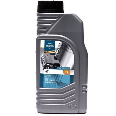 Масло моторное Brexol Mototech Power 4T 10W40,1л (48391051021)