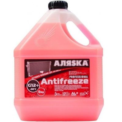 Антифриз Аляsка Antifreeze -30°C Красный 5кг (48021373733)