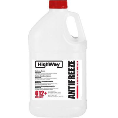 Антифриз Highway Antifreeze G12+ концентрат Красный 3,78л (131403938) (701492)