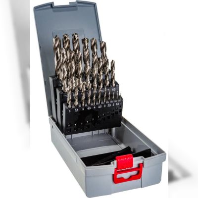 Набір свердел по металу Bosch HSS-G 1-13 мм, 25 шт. (2608587017)