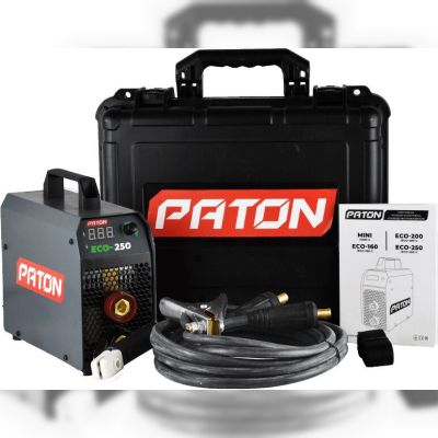 Зварювальний інверторний апарат Paton ECO-250+Case (4001375)