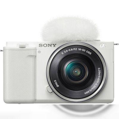 Фотоаппарат SONY ZV-E10 + 16-50 White (ZVE10LW.CEC)