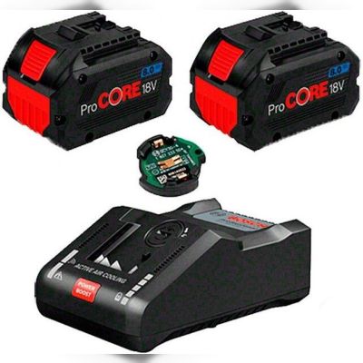 Набір акумуляторів Bosch 2x ProCORE18V 8.0 Aч + GAL 18V-160 C (1600A016GP)