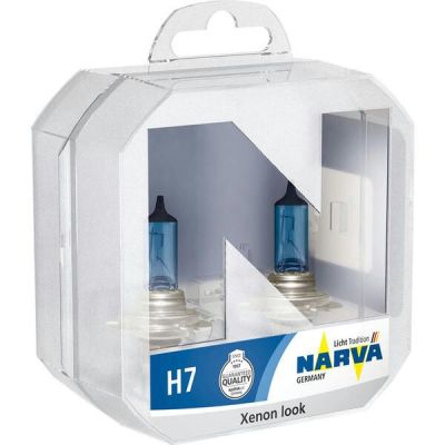 Лампа Narva галогеновая 12V H7 55W Px26D Range Power White 4500K (2шт) (NV_48607.2BOX)