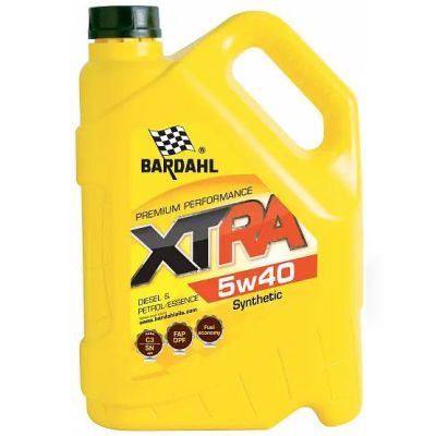 Моторна олива BARDAHL XTRA 5W40 5 л 34123 (59786)