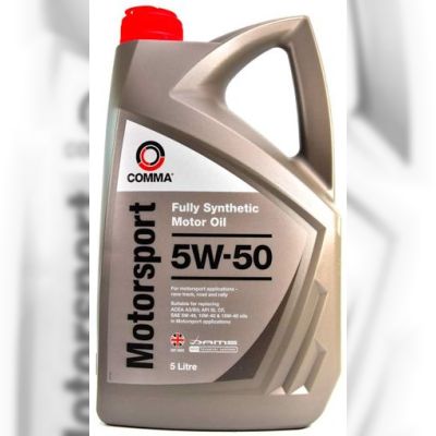 Моторна олива Comma Motorsport 5W-50, 5 л (MS5L)