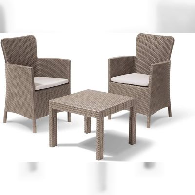 Набір меблів Keter Salvador Balcony Set, капучіно (219451)