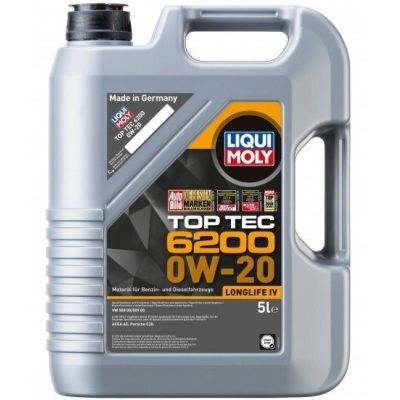 Масло моторное Liqui Moly Top Tec 6200 0W-20 5л. (4100420207891)