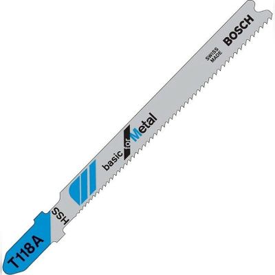 Пилки для лобзика Bosch T 118 А Basic for Metal HSS (2608631964) 100 шт