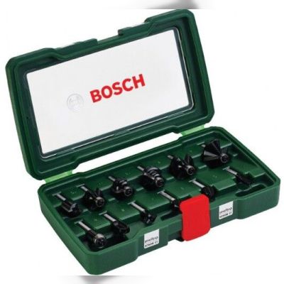 Набір фрез Bosch SET 8MM-ХВ, 12 шт. (2607019466)
