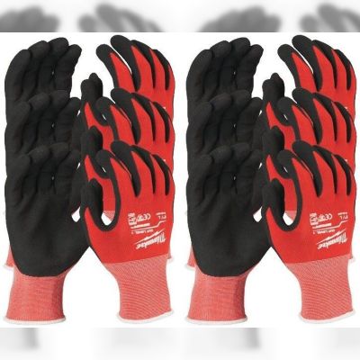 Рукавиці MILWAUKEE із захистом 1 рівня від порізів, 9/L, (12шт.)