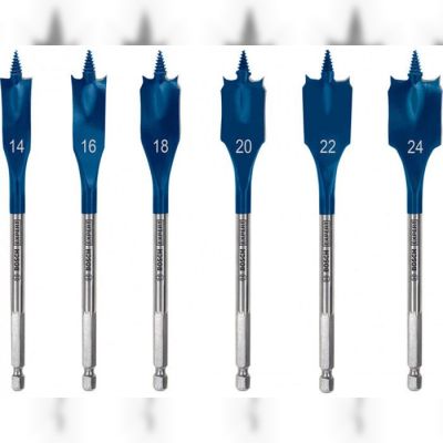 Набір пір'яних свердел Bosch Expert Self Cut Speed, 6 шт. (2608900332)