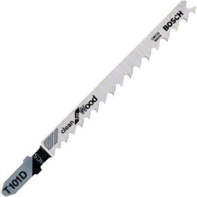 Пилки для лобзика Bosch T 101 D Clean for Wood HCS (2608637877) 100 шт