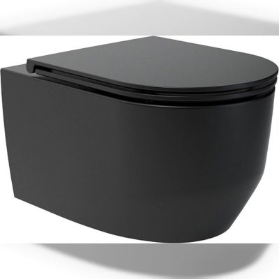 Унітаз підвісний безободковий DEVIT ART 3.0 з кришкою soft-close (3030140B)