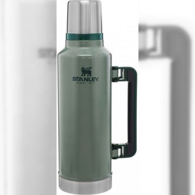 Термос Stanley Legendary Classic Hammertone Green, 2.3 л (6939236418201)