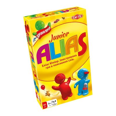 Настільна гра Tactic Alias Junior дорожня версія україномовна версія (54663)