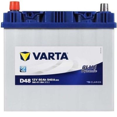 Автомобильный аккумулятор Varta 60Ah-12v BD (D48), L+, EN540 Азия (5237162) (560 411 054)