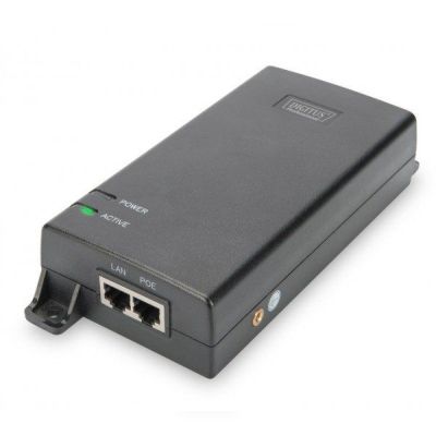 PoE-Инжектор DIGITUS PoE Ultra 802.3at, 10/100/1000 Mbps, Output max. 48V, 60W (DN-95104)