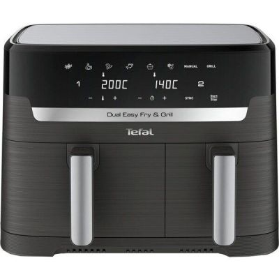 Мультипечь Tefal Dual Easy Fry & Grill Air Fryer EY905B10