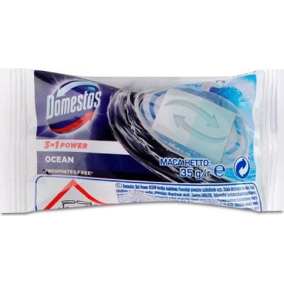 Туалетный блок Domestos Атлантик сменный блок 35г