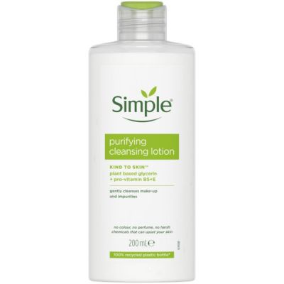 Лосьон очищаючий Simple Kind to Skin Purifying Cleansing Lotion 200мл
