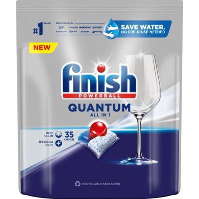 Таблетки для посудомоечных машин Finish Quantum All in 1 35шт
