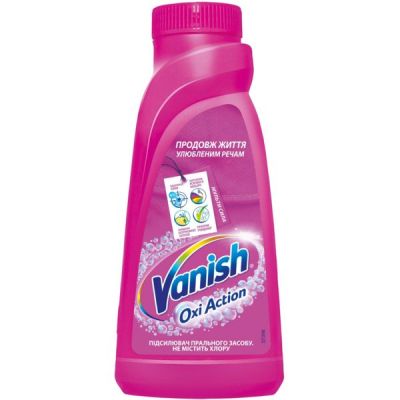 Пятновыводитель для тканей Vanish Oxi Action жидкий 450мл