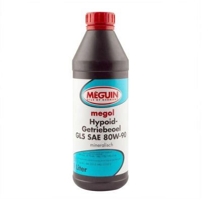 Масло трансмиссионное Meguin Hypoid-Getriebeoel GL5 SAE 80W-90 1л (4868)