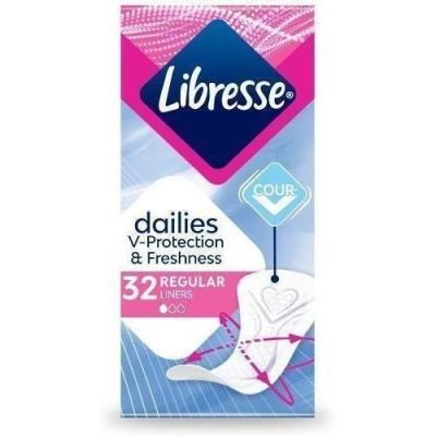 Гигиенические прокладки Libresse Daily Fresh Plus Normal 32 шт.