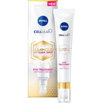 Крем для кожи вокруг глаз Nivea Luminous 630 против темных кругов 15мл